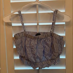 Stripped crop top